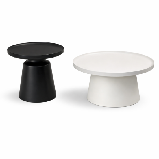 סט שולחנות דגם שח מט 